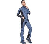 Костюм женский Эксперт Спецодежда "Кранц" маренго/черный/голубой, размер 48-50, рост 170-176 6446000075435