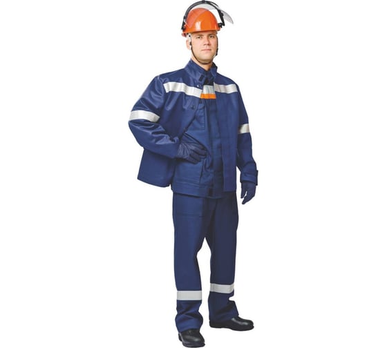 Костюм из огнезащитной ткани ГК Спецобъединение WORKER, СП04-Л VII/104-108,