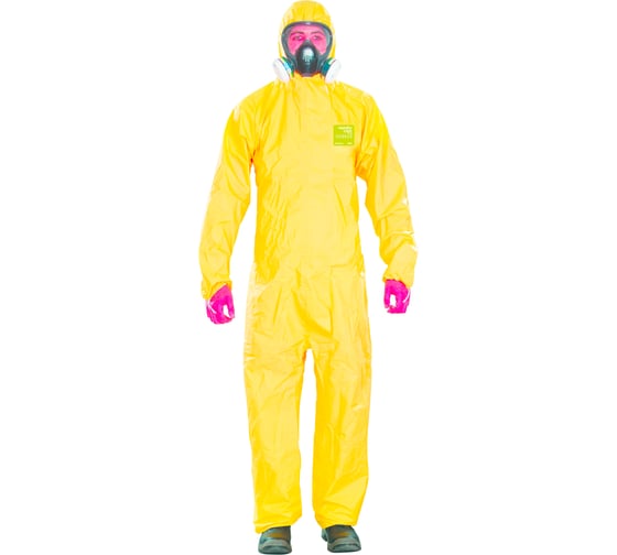 Костюм химзащиты Ansell AlphaTec 2300-YY PLUS CVRL HOOD 132, размер 2XL 2300-132-2XL 1