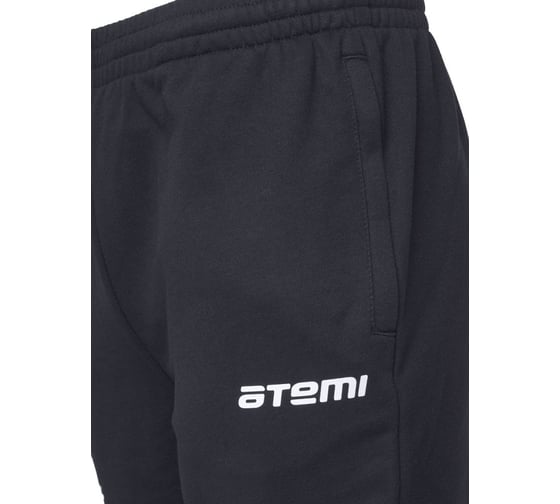 Брюки тренировочные из футера ATEMI черный ASWP-004SS23-BLK (M) 00-00009565-M