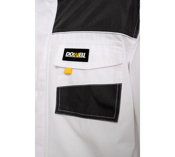 Куртка рабочая DOWELL White HD, белый, р-р L/52 D81110-L