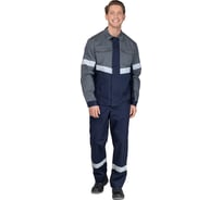 Костюм мужской Прабо Вираж-Антистат М темно-синий/темно-серый, р. 44-46/170-176 58343