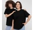 Футболка LoveMe Москва женская, цвет черный, Силуэт оверсайз 50 (XL), 254215 7