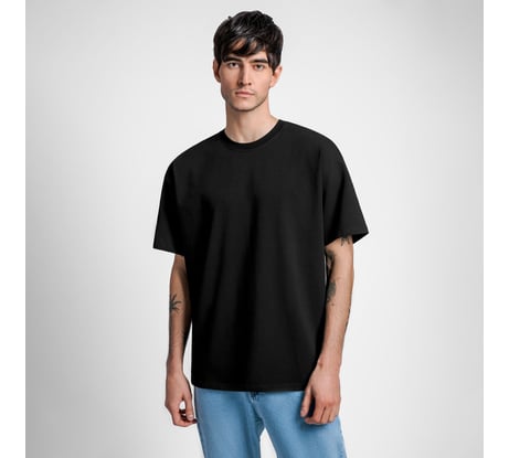 Футболка LoveMe Москва мужская, цвет черный, Силуэт оверсайз 50 (L), 254222