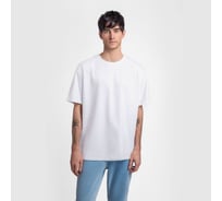 Футболка LoveMe Москва мужская, цвет белый, Силуэт оверсайз 52 (XL), 254219