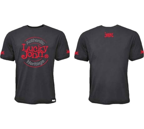 Футболка LUCKY JOHN серая 04 р.XL AM-156-04XL