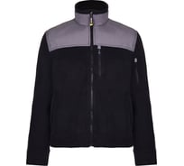 Куртка флисовая DOWELL чёрно-серая с усилениями, размер XL D81505-XL