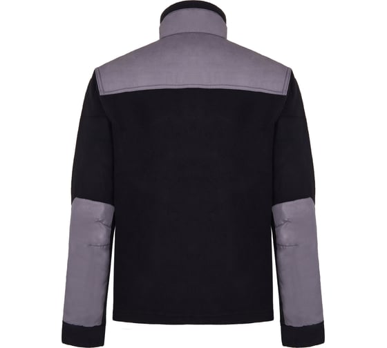 Куртка флисовая DOWELL чёрно-серая с усилениями, размер L D81505-L