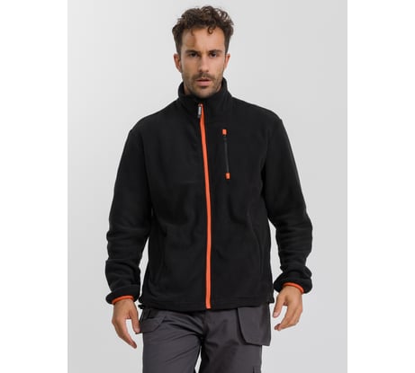 Куртка флисовая DOWELL чёрная, размер XXL D81500-XXL