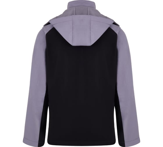 Куртка DOWELL Softshell серая с капюшоном, размер S D81480-S