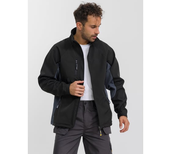 Куртка DOWELL Softshell чёрная, размер L D81550-L