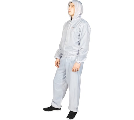 Малярный многоразовый костюм REMIX, серый, размер M, RM-SAF6 M grey