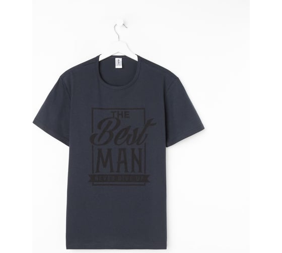 Футболка мужская KAFTAN "Best man", р. 48 5201146
