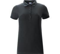 Футболка-поло женская MINAKU Basic line графит, р-р 48 9321341
