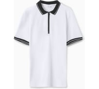 Футболка-поло мужская MINAKU Basic line белый, р-р 54 9321300