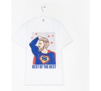 Футболка мужская KAFTAN "Best", белый, р. 52 7530640