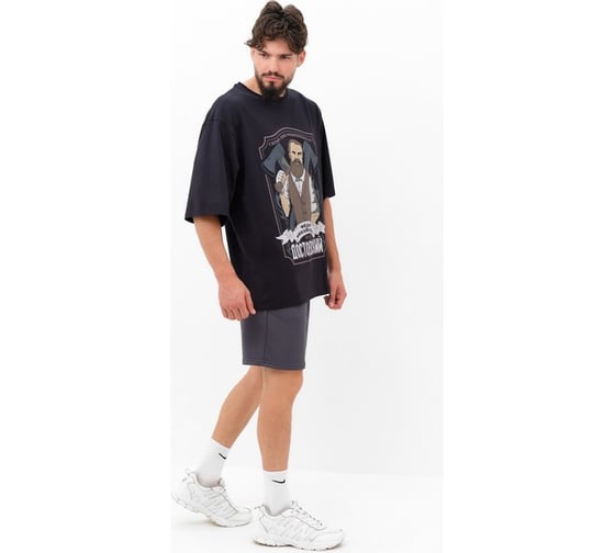 Футболка мужская KAFTAN "Достоевский" черный размер 54 9877321