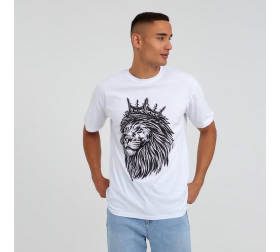 Футболка мужская KAFTAN "Лев" размер 54 7481362