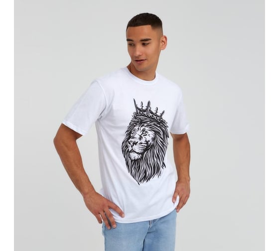 Футболка мужская KAFTAN "Лев" размер 54 7481362