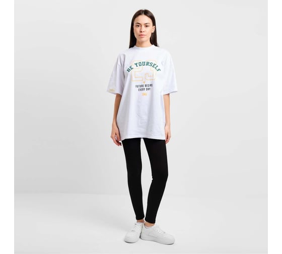 Футболка женская KAFTAN Old School размер  48, белый 9559977