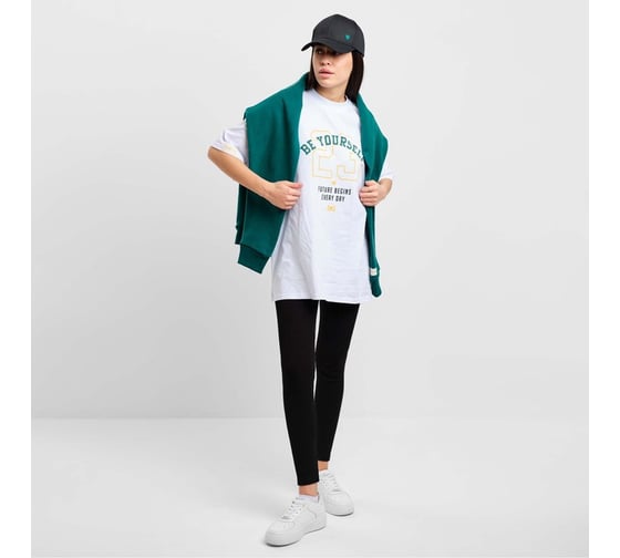 Футболка женская KAFTAN Old School размер  48, белый 9559977
