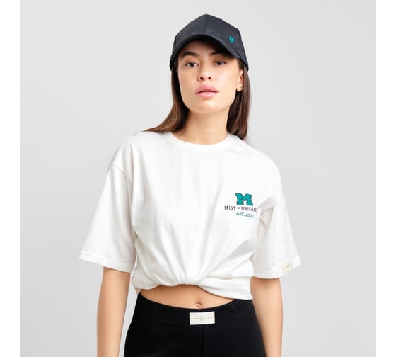Футболка женская KAFTAN Old School размер  50, молочный 9559968