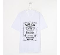 Мужская футболка KAFTAN Real man р. 54 10225243