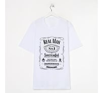 Мужская футболка KAFTAN Real man р. 50 7182067