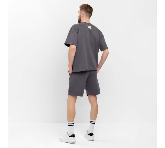 Мужская футболка MIST Men's casual р. 56, графитовый 9670529