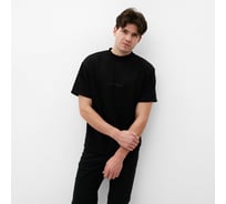 Мужская футболка MIST Men's casual р. 50, черный 10098817