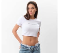 Женская футболка MIST укороченная Free, р. L (46-48) 9571793