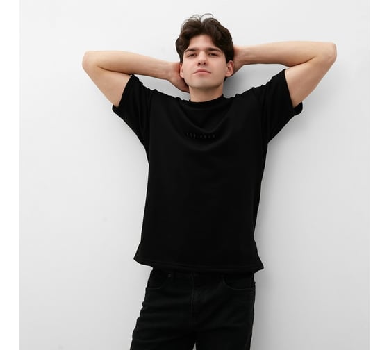 Мужская футболка MIST Men's casual р. 54, черный 10098815
