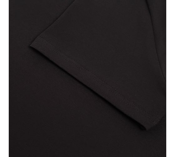 Футболка женская MINAKU Basic line, черный, р-р 42 9304653