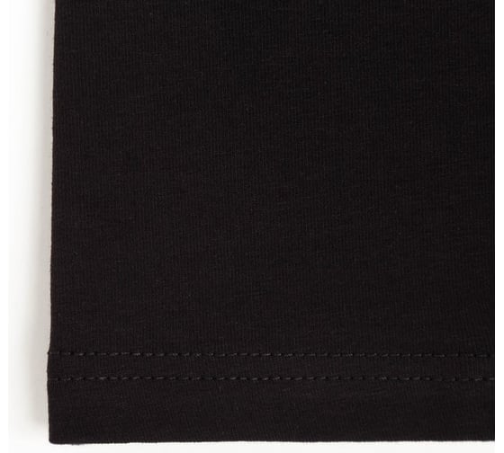 Футболка женская MINAKU Basic line, черный, р-р 42 9304653