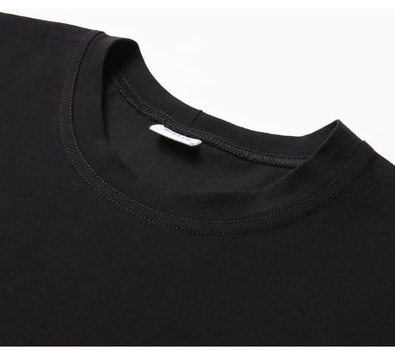 Футболка женская MINAKU Basic line, черный, р-р 52 9531629
