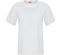 Футболка женская MINAKU однотонная Basic line, экрю, р-р 48 5114011