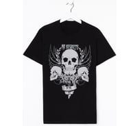 Футболка мужская KAFTAN Skull р. 54, черный 7481335