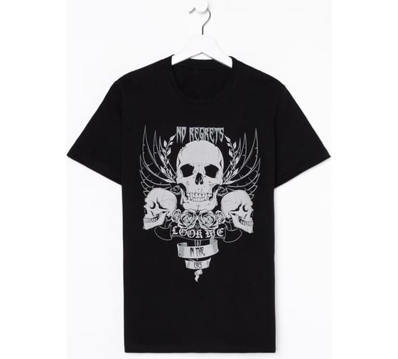 Футболка мужская KAFTAN Skull р. 54, черный 7481335