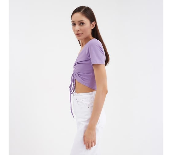 Футболка на кулиске MIST р. 40-42, лиловый 9038947