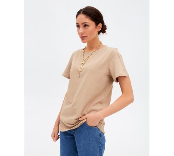Футболка MIST basic, 40-42, песок 5137501