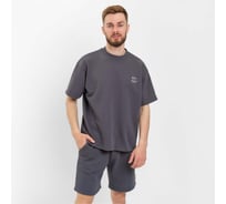 Мужская футболка MIST Men's casual р. 52, графитовый 9670527