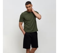 Мужская футболка MINAKU Basic line MAN, цвет хаки, р-р 56 7452144