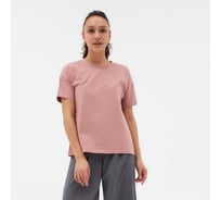 Женская футболка MINAKU Basic line цвет пыльно-розовый, р-р 42 6302431