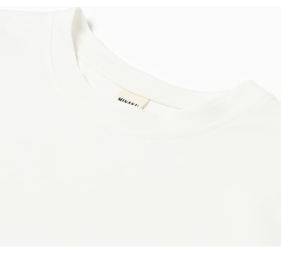 Женская футболка оверсайз MINAKU One Most Brand цвет экрю, р-р 48 10362302