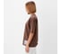 Однотонная женская футболка MINAKU One Most Brand цвет коричневый, р-р 42 10362238 9