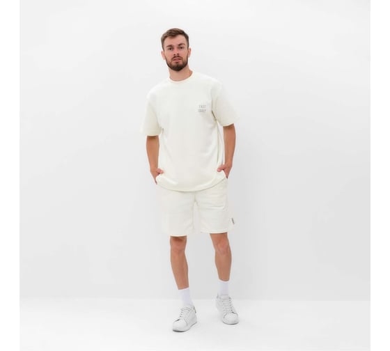 Мужская футболка MIST Men's casual р. 54, молочный 9670538 1