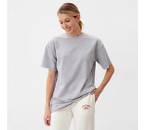 Женская футболка MINAKU цвет светло-серый, р-р 50 9685974