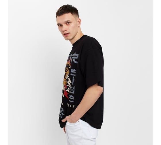 Мужская футболка KAFTAN "Тигр", черный, р. 54 7025434