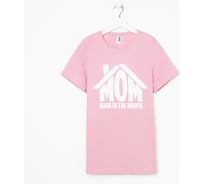 Женская футболка KAFTAN Mom р. 40-42, розовый 7530605