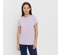 Женская футболка MINAKU Basic line цвет лавандовый, р-р 52 9305773